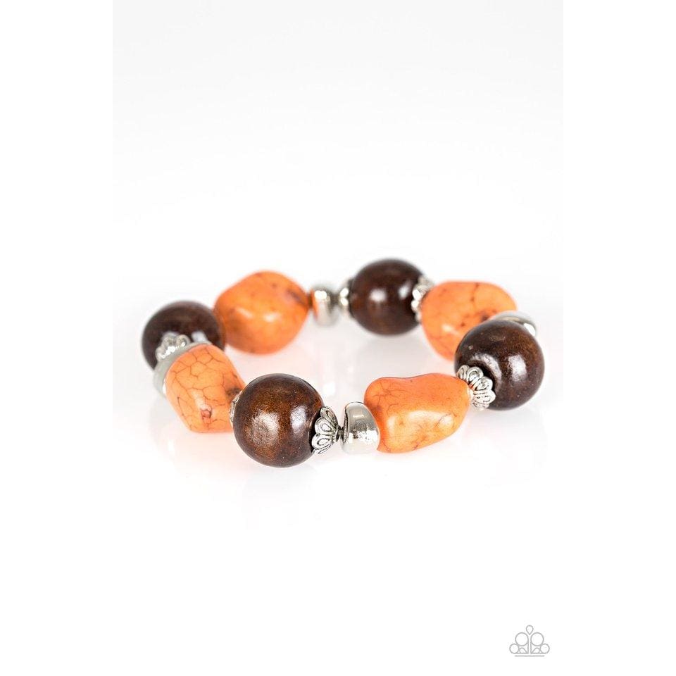 Paparazzi Gorgeously Grounded - Orange