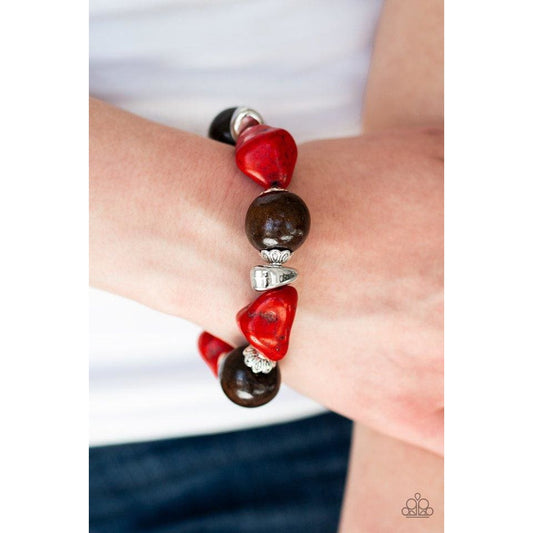 Paparazzi Gorgeously Grounded - Red