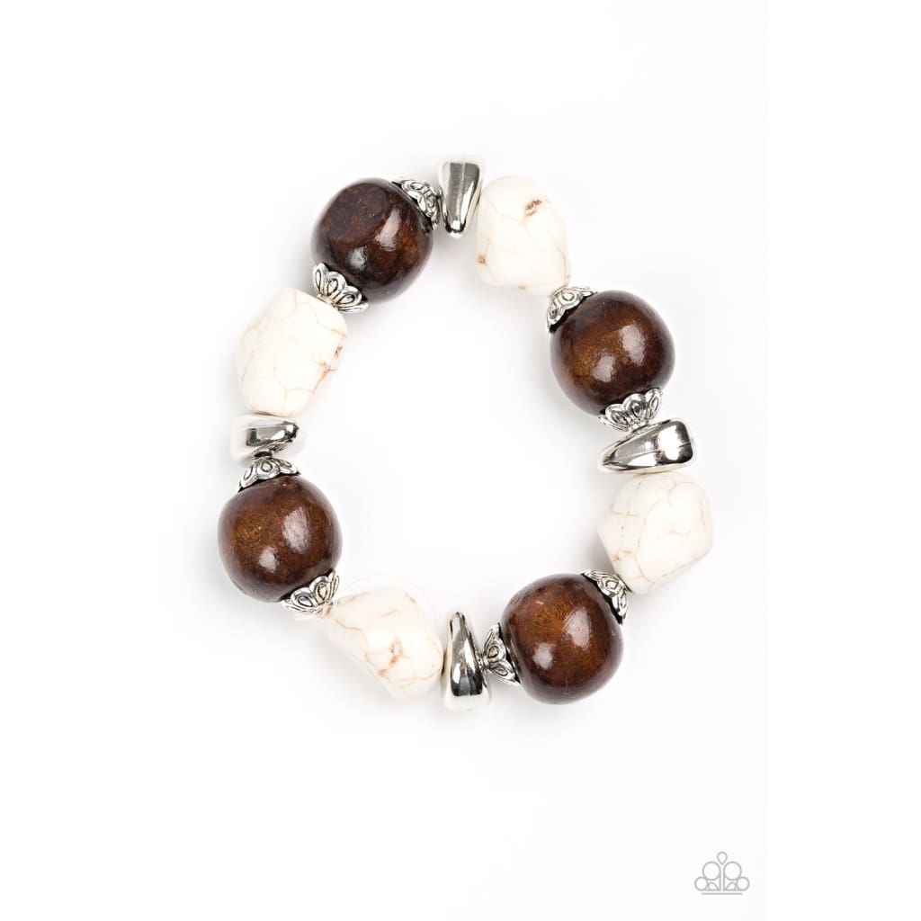 Paparazzi Gorgeously Grounded - White