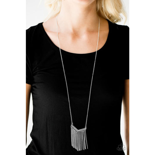 Paparazzi Gotta Have Fringe - Silver
