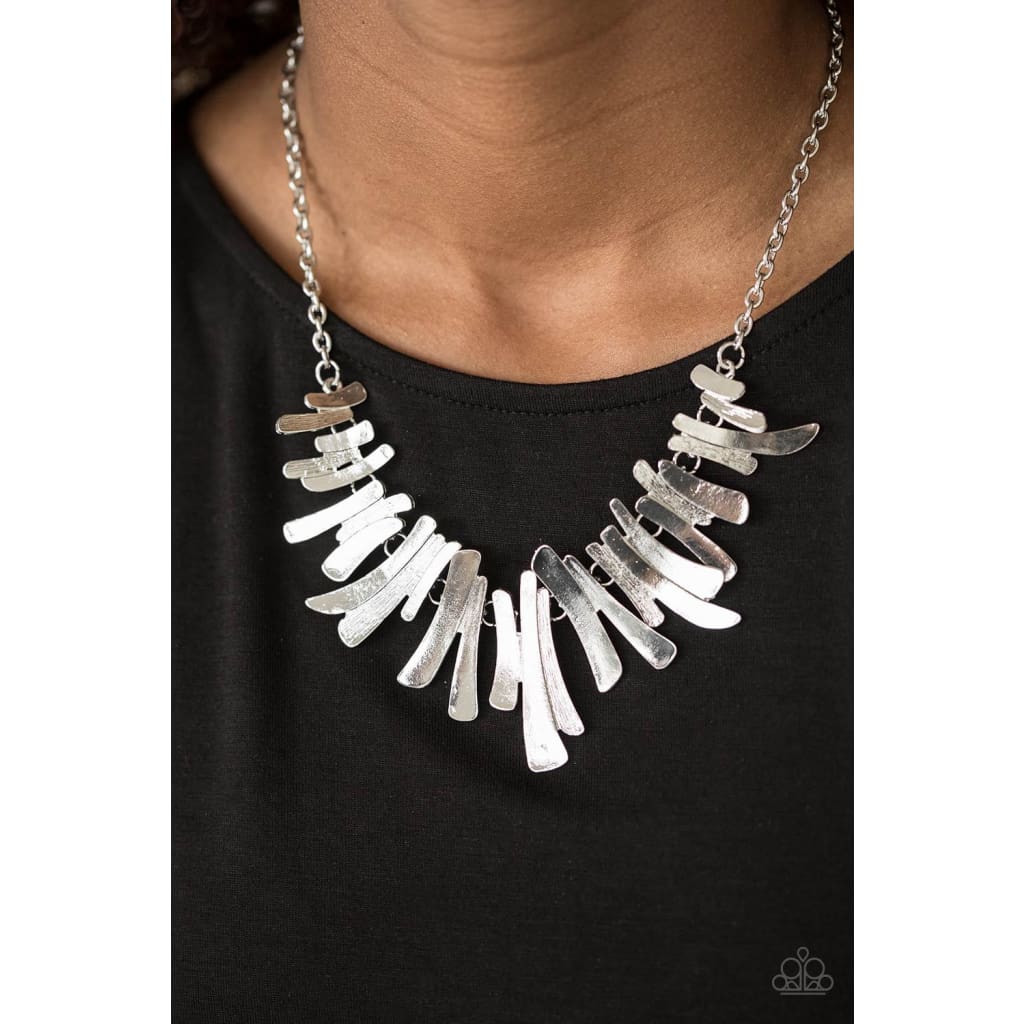 Paparazzi Hold Some, BOLD Some - Silver Necklaces