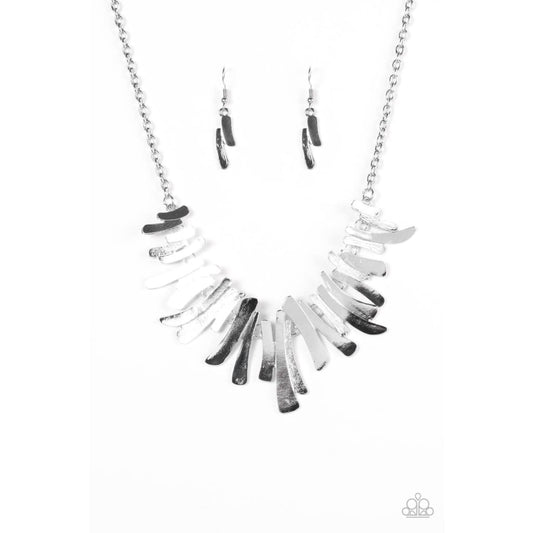 Paparazzi Hold Some, BOLD Some - Silver Necklaces