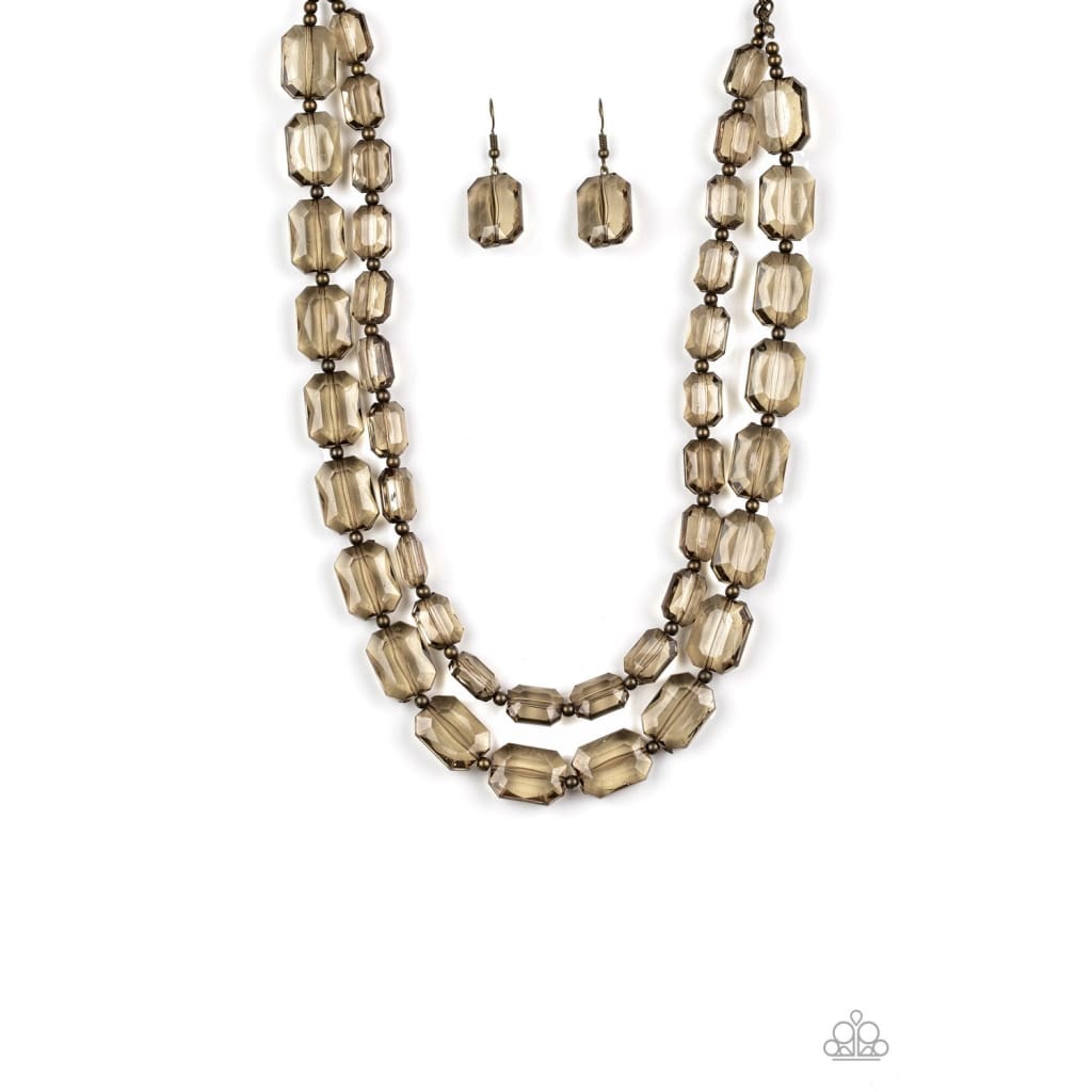 Paparazzi Ice Bank - Brass