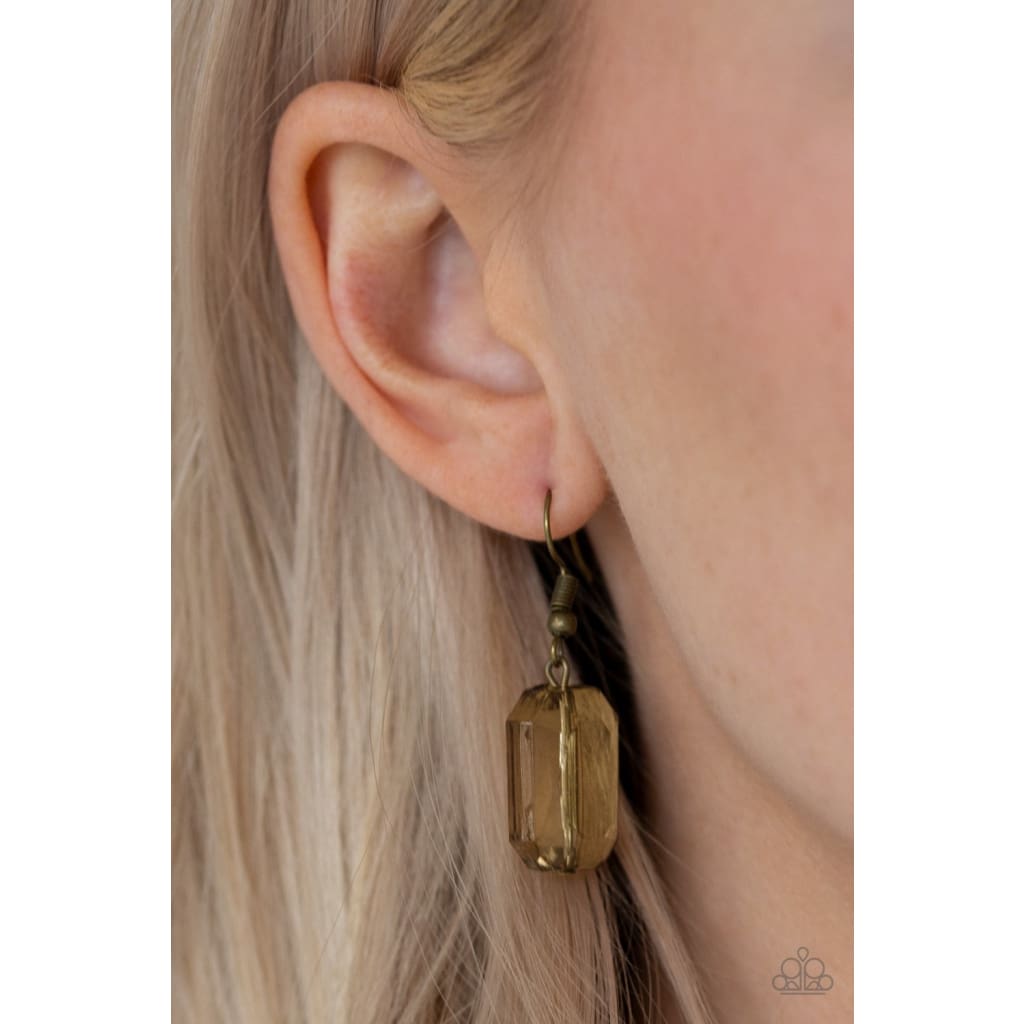 Paparazzi Ice Bank - Brass