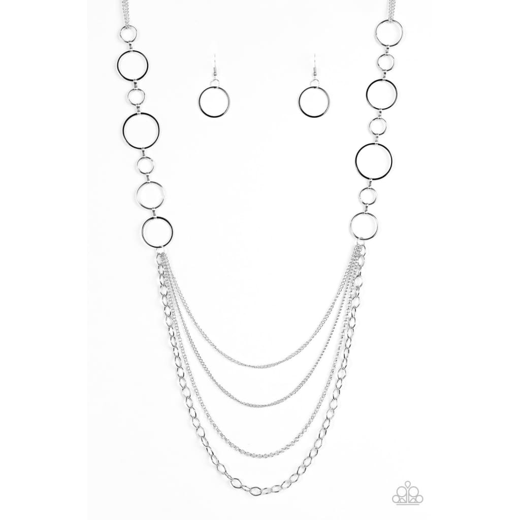 Paparazzi Industrial Circus - Black Necklace