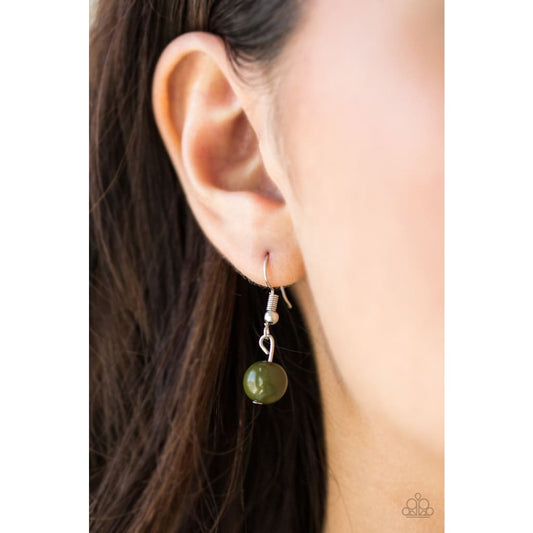 Paparazzi Island Excursion - Green Bead Necklace