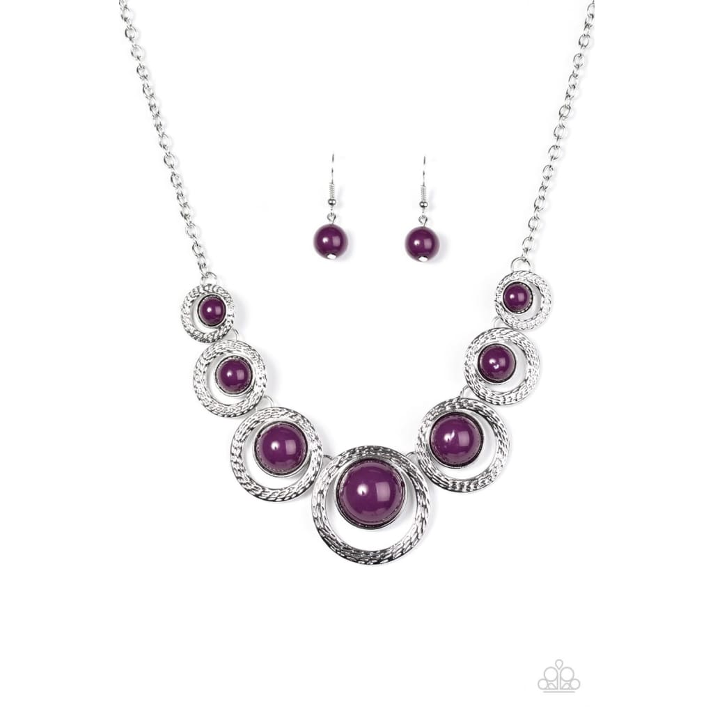 Paparazzi Jungle River - Purple Necklace