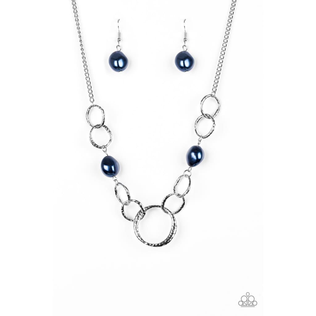 Paparazzi Lead Role - Blue Necklaces