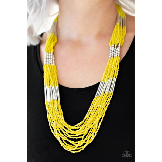 Paparazzi Let It BEAD - Yellow