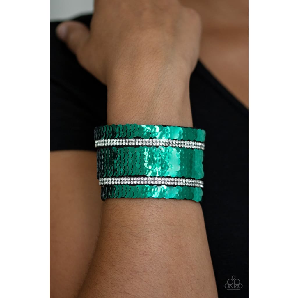 Paparazzi MERMAID Service - Green