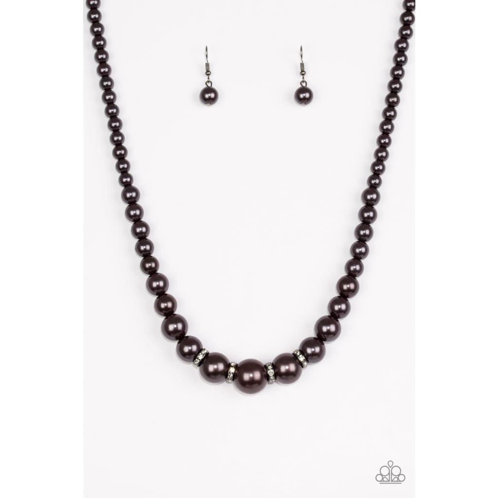 Paparazzi Party Pearls Black