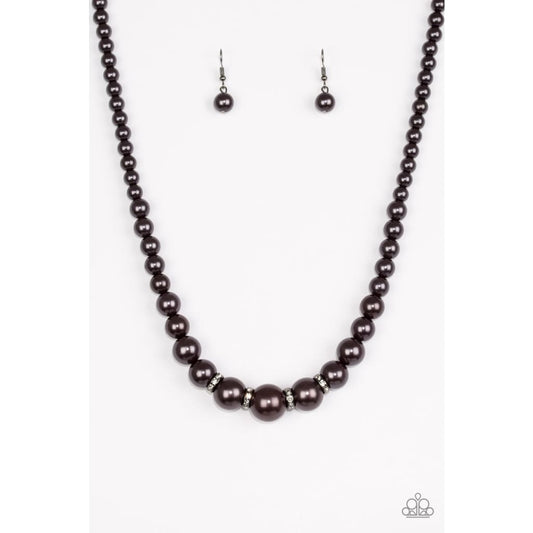 Paparazzi Party Pearls Black