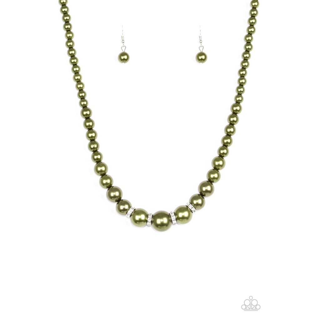 Paparazzi Party Pearls Green