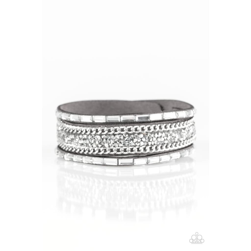 Paparazzi Punk Princess - Silver Bracelet