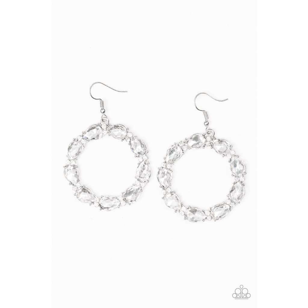 Paparazzi Ring Around The Rhinestones - White