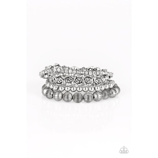 Paparazzi Rose Garden Gala - Silver