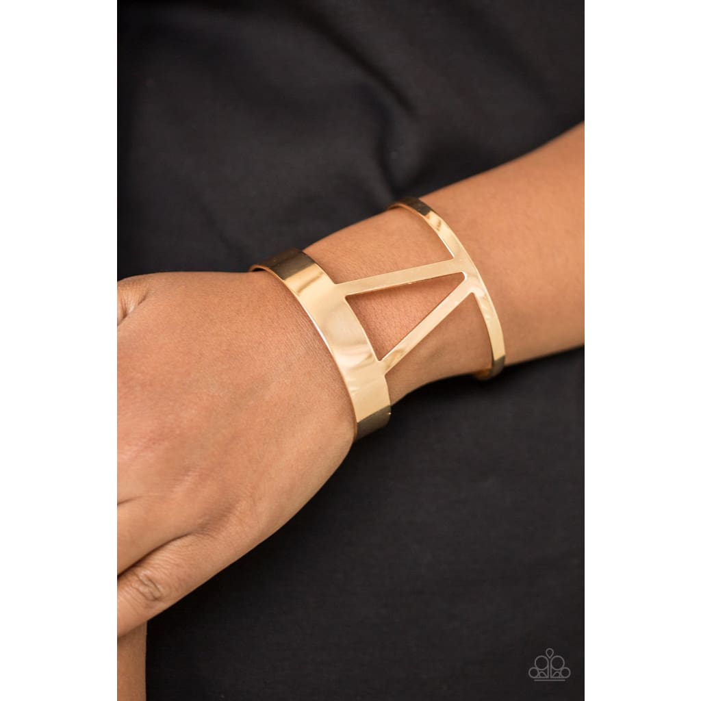 Paparazzi Rural Ruler - Gold Bracelet