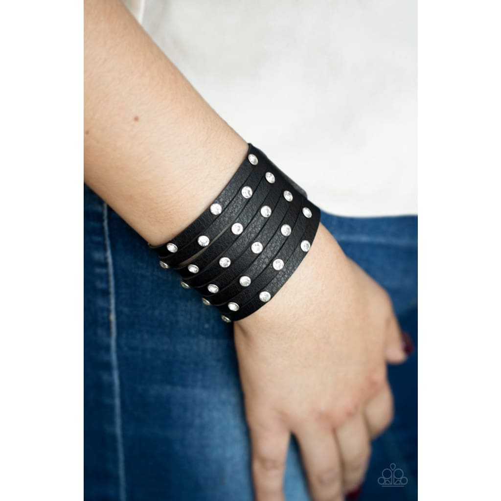 Paparazzi Sass Squad - Black Bracelets