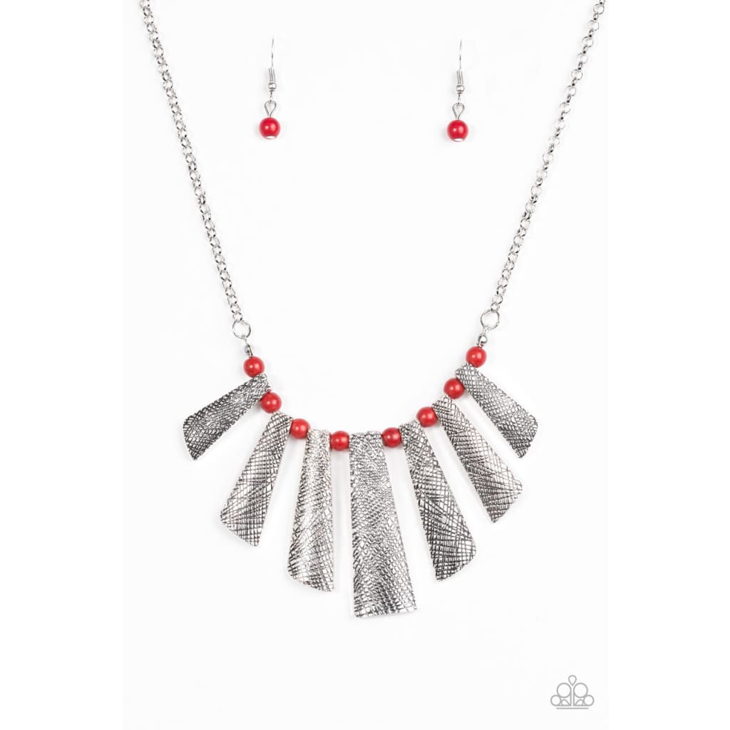 Paparazzi Sassy Stonehenge - Red