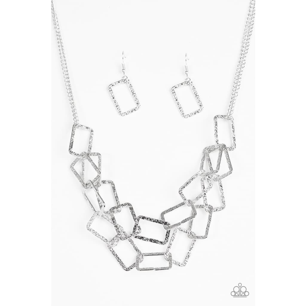 Paparazzi Seattle Scene - Silver Necklace