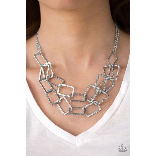 Paparazzi Seattle Scene - Silver Necklace