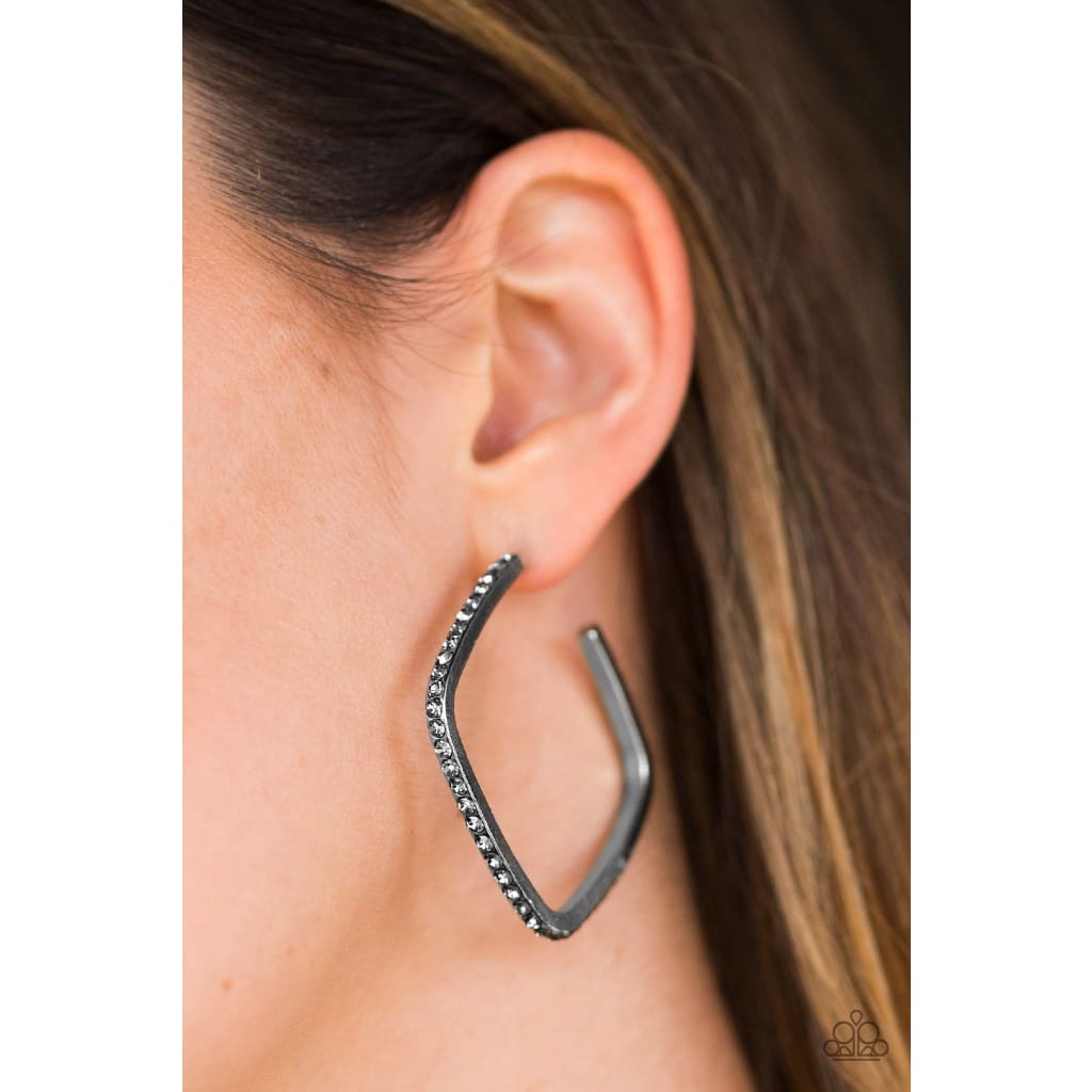 Paparazzi Send In The HOOPS - Silver