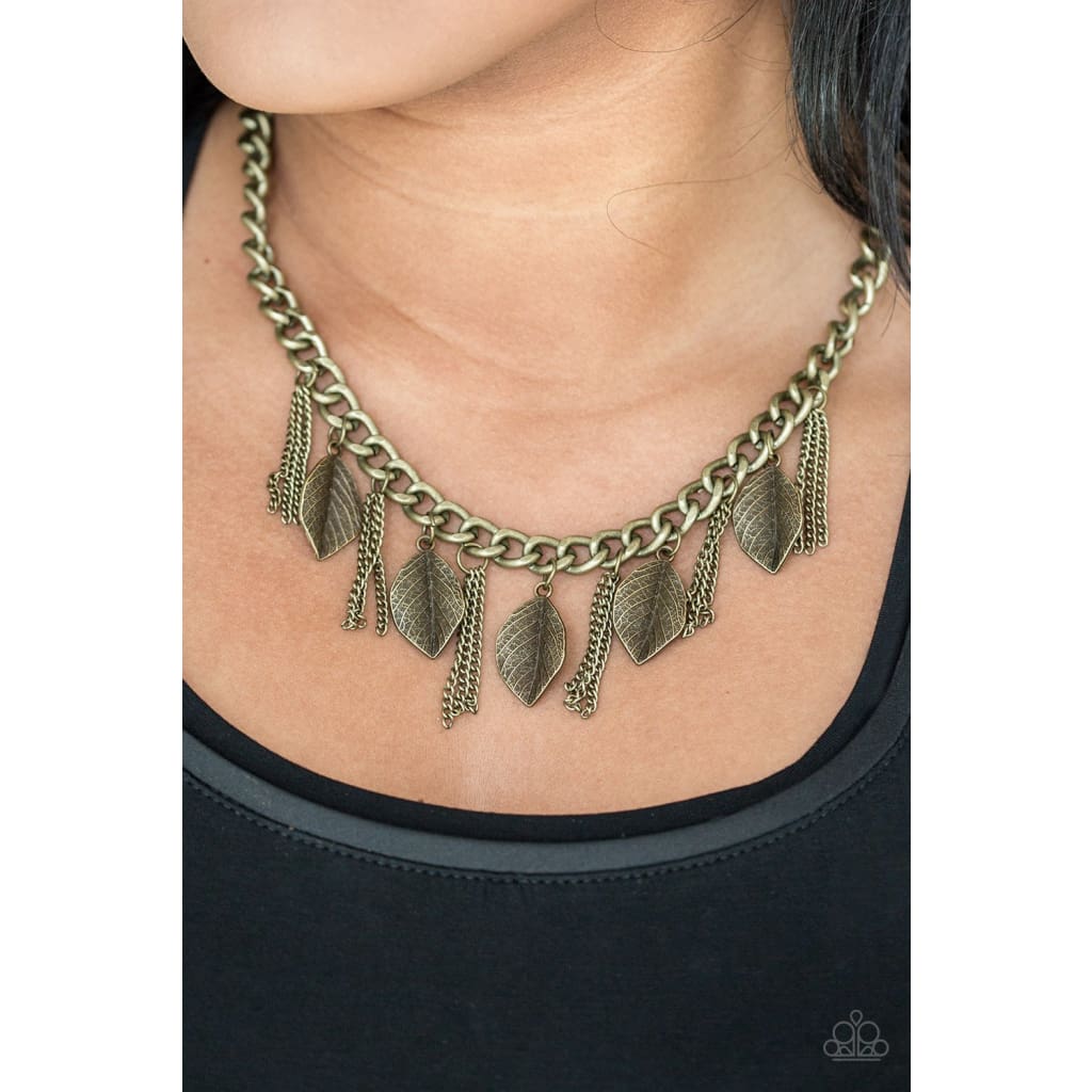 Paparazzi Serenely Sequoia Brass
