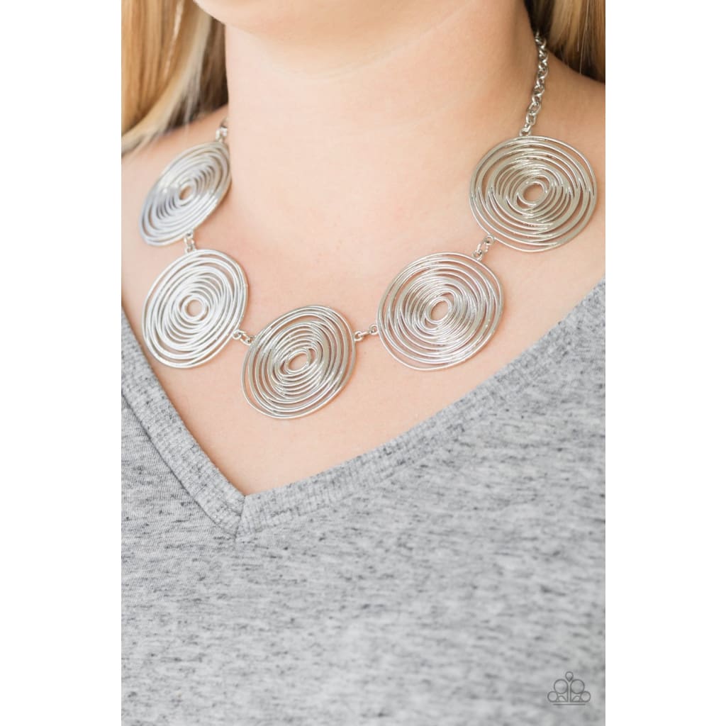 Paparazzi SOL-Mates - Silver