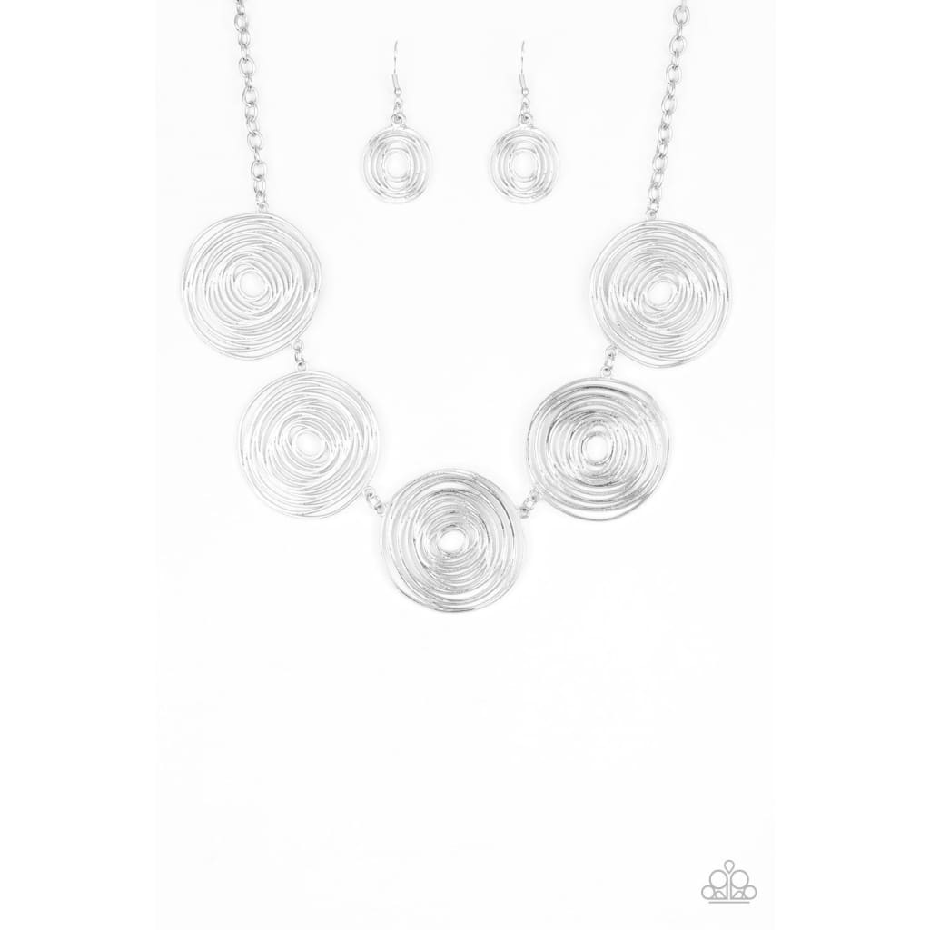 Paparazzi SOL-Mates - Silver