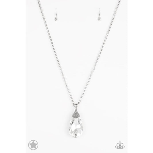 Paparazzi Spellbinding Sparkle White Necklace