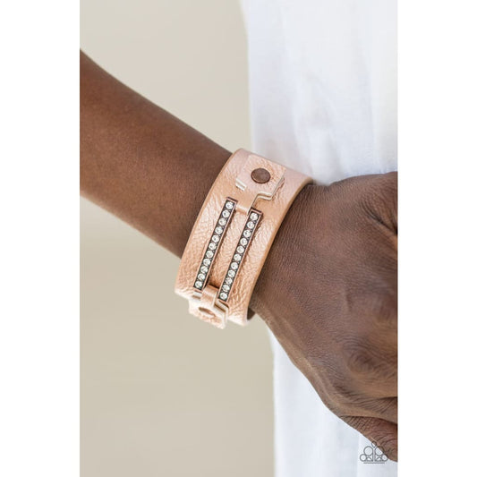 Paparazzi Street Glam - Copper Bracelets