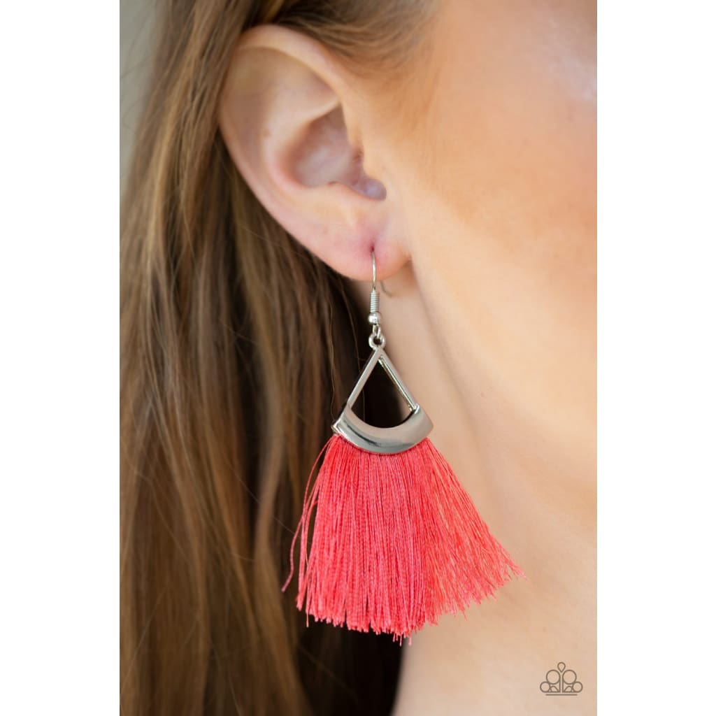 Paparazzi Tassel Tuesdays - Orange/Coral