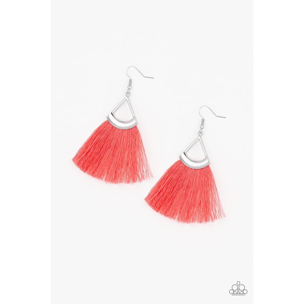 Paparazzi Tassel Tuesdays - Orange/Coral