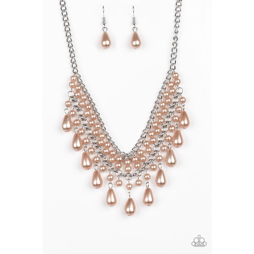 Paparazzi The Guest List - Brown Necklaces