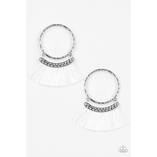 Paparazzi This Is Sparta! - White - Paparazzi jewelry images