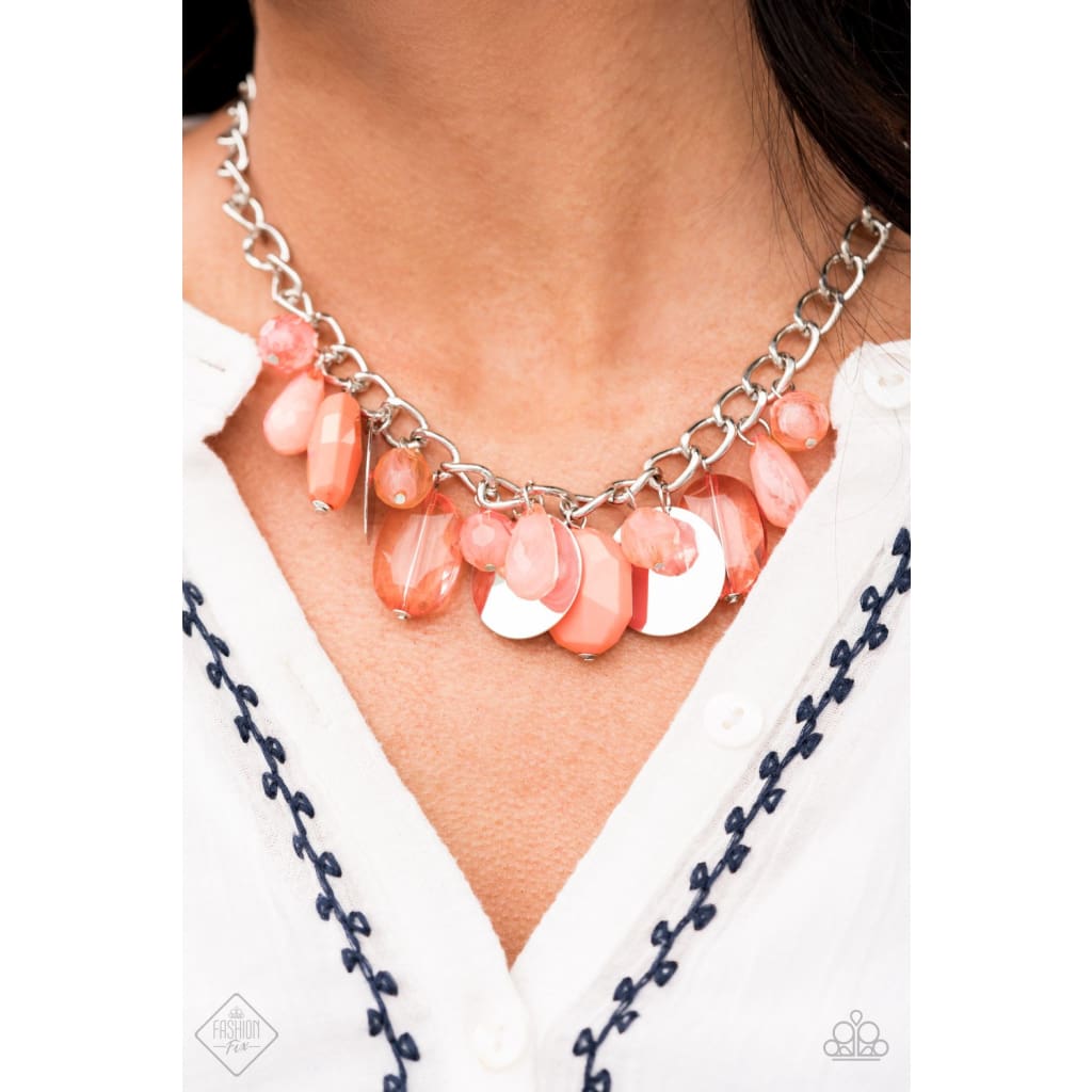 Paparazzi Treasure Shore Coral