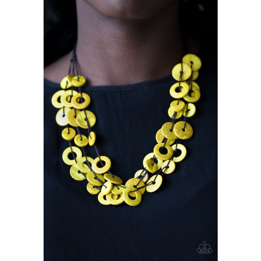 Paparazzi Wonderfully Walla Walla - Yellow
